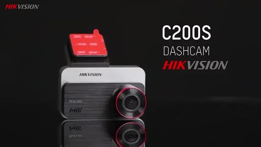 Hikvision dash C200S recorder front and rear dual-camera starlight night vision 3-inch display